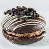 Double Chocolate and Oreo Whoopie Pie with white chocolate and Oreo crumb