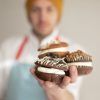 Matt Cunnah, Artisan Baker and Hull Pie Owner, shows off his mouthwatering Whoopie Pies